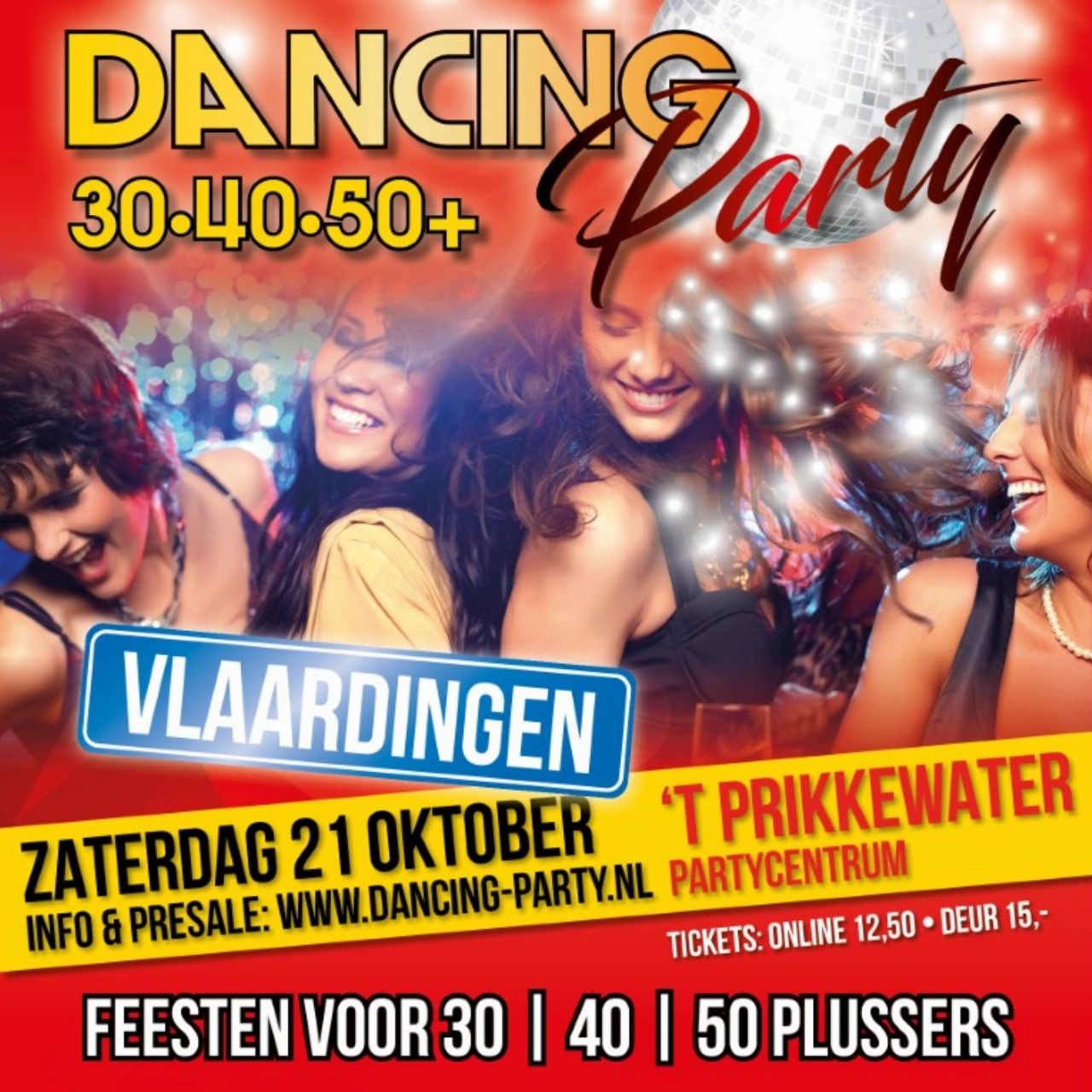 30+ Dancing Party in Prikkewater Packhuys